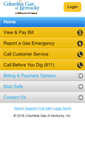 Mobile Screenshot of m.columbiagasky.com