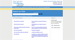 Desktop Screenshot of help.columbiagasky.com