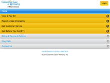 Tablet Screenshot of columbiagasky.com
